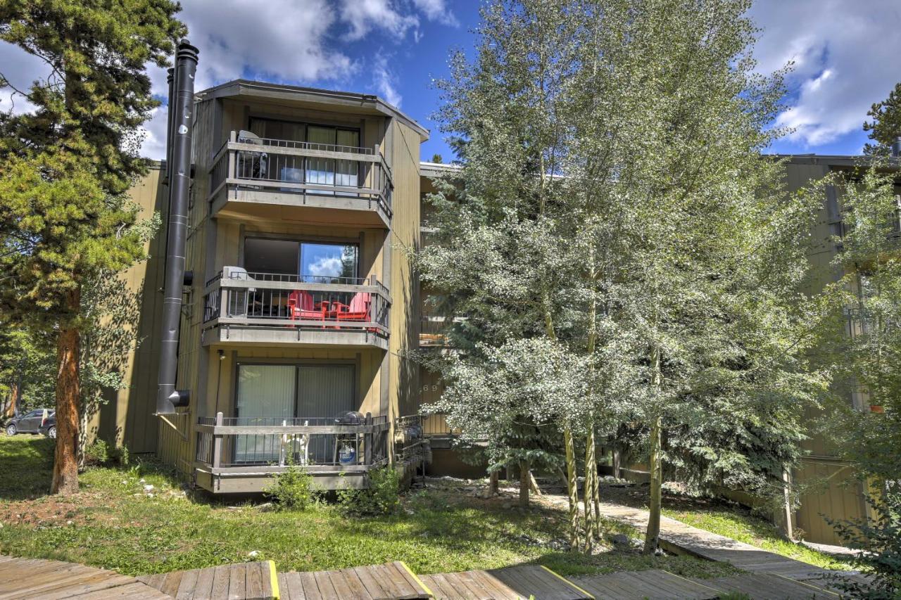 Breckenridge Condo With Balcony Walk To Ski Resort Екстериор снимка