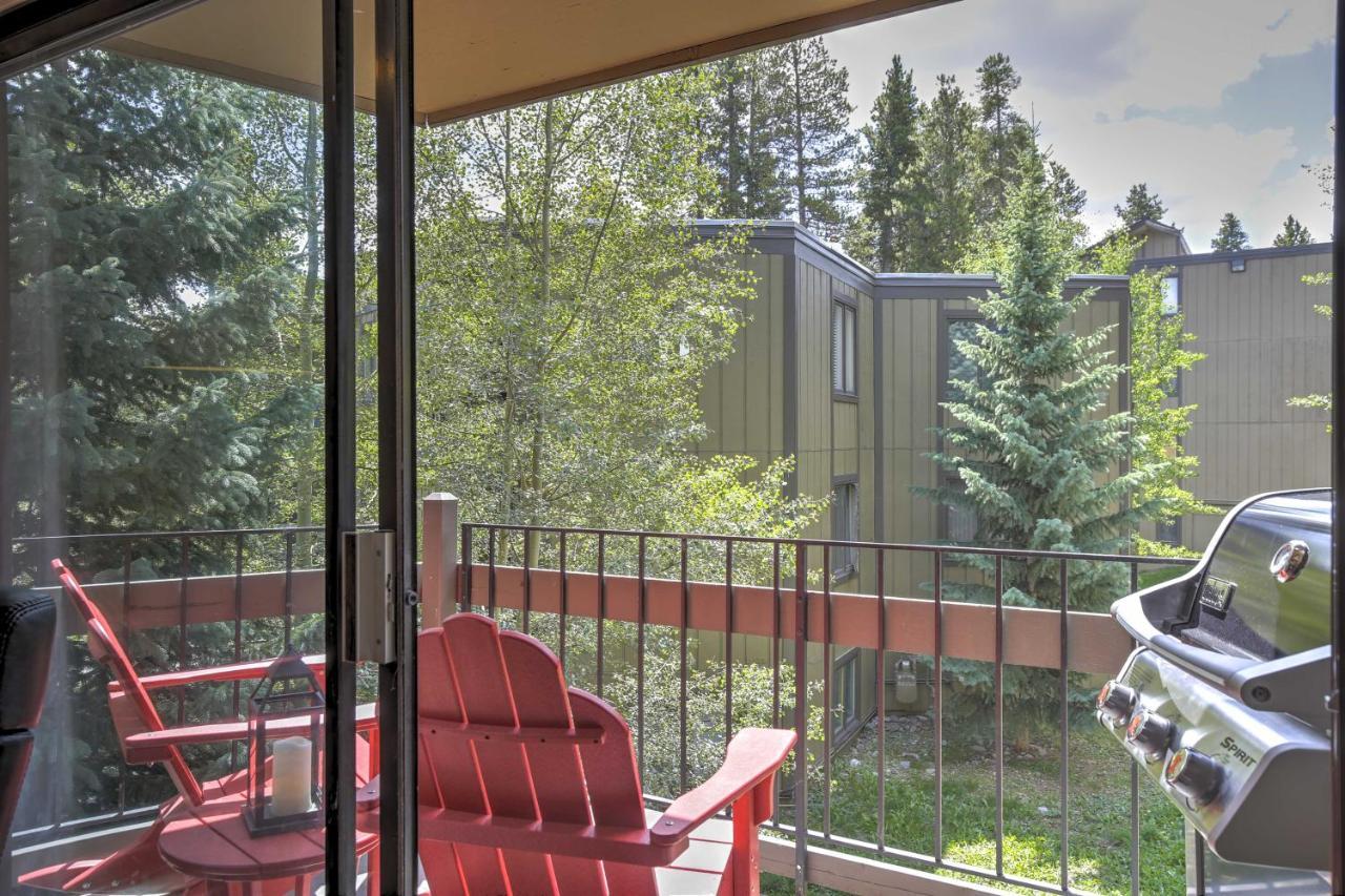 Breckenridge Condo With Balcony Walk To Ski Resort Екстериор снимка
