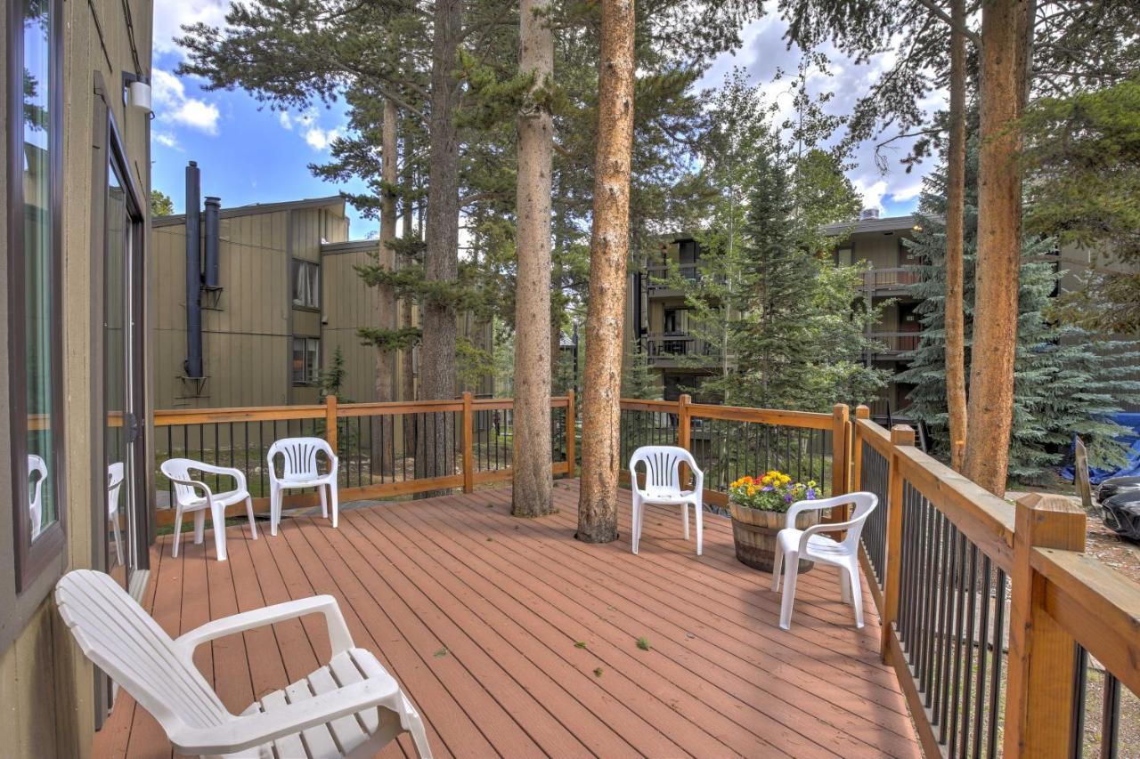 Breckenridge Condo With Balcony Walk To Ski Resort Екстериор снимка